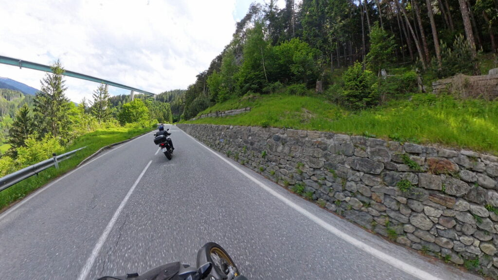 Moto Jaufenpass Penser Joch