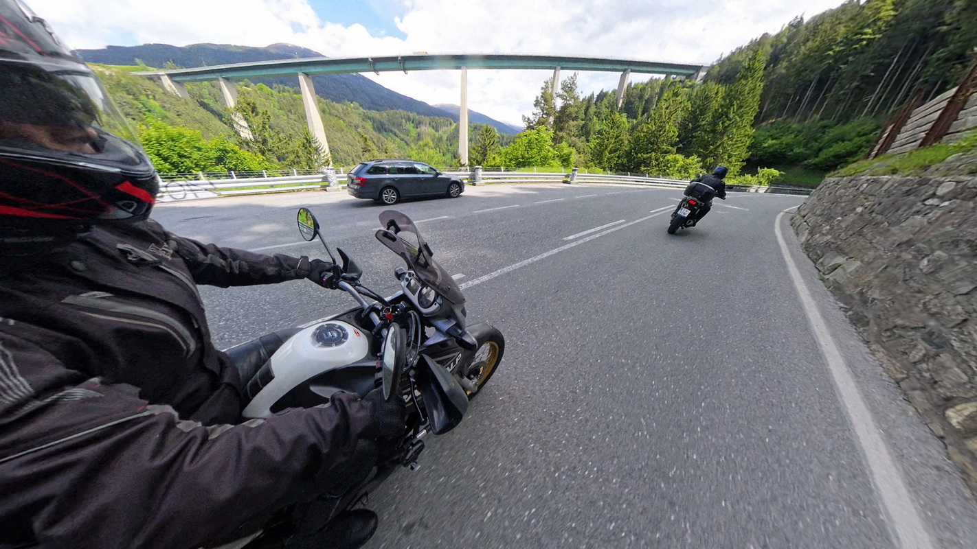Moto Jaufenpass Penser Joch