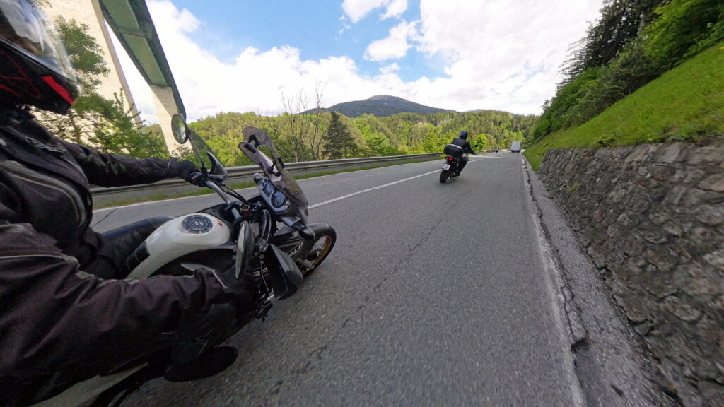 Moto Jaufenpass Penser Joch
