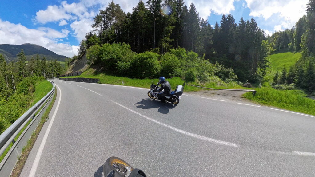 Moto Jaufenpass Penser Joch