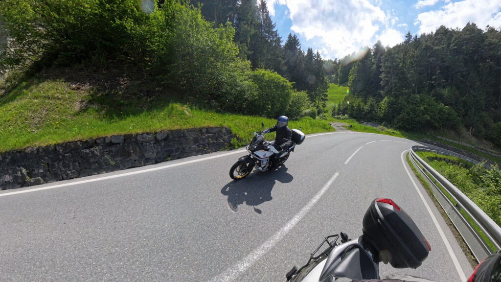 Moto Jaufenpass Penser Joch