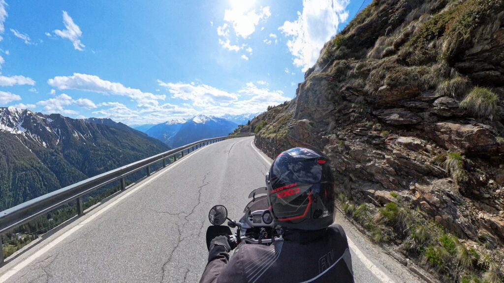 Moto Jaufenpass Penser Joch