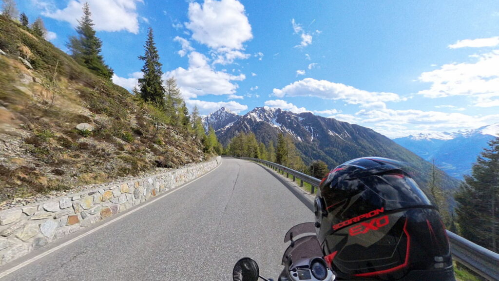 Moto Jaufenpass Penser Joch
