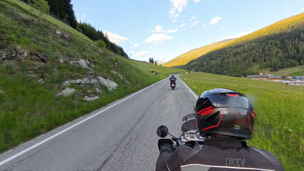 Moto Jaufenpass Penser Joch