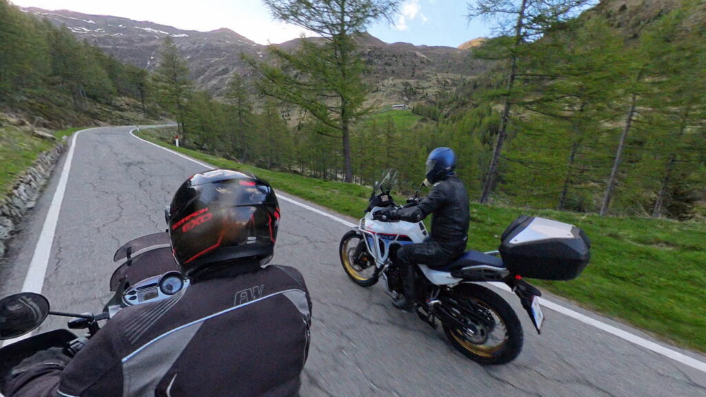 Moto Jaufenpass Penser Joch