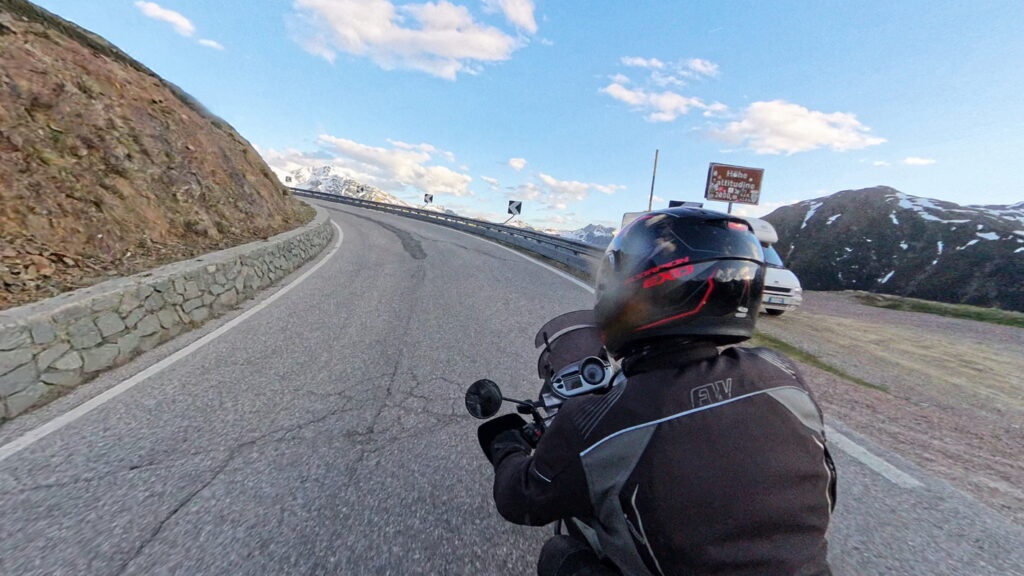 Moto Jaufenpass Penser Joch