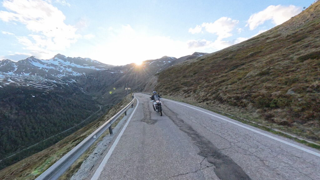 Moto Jaufenpass Penser Joch