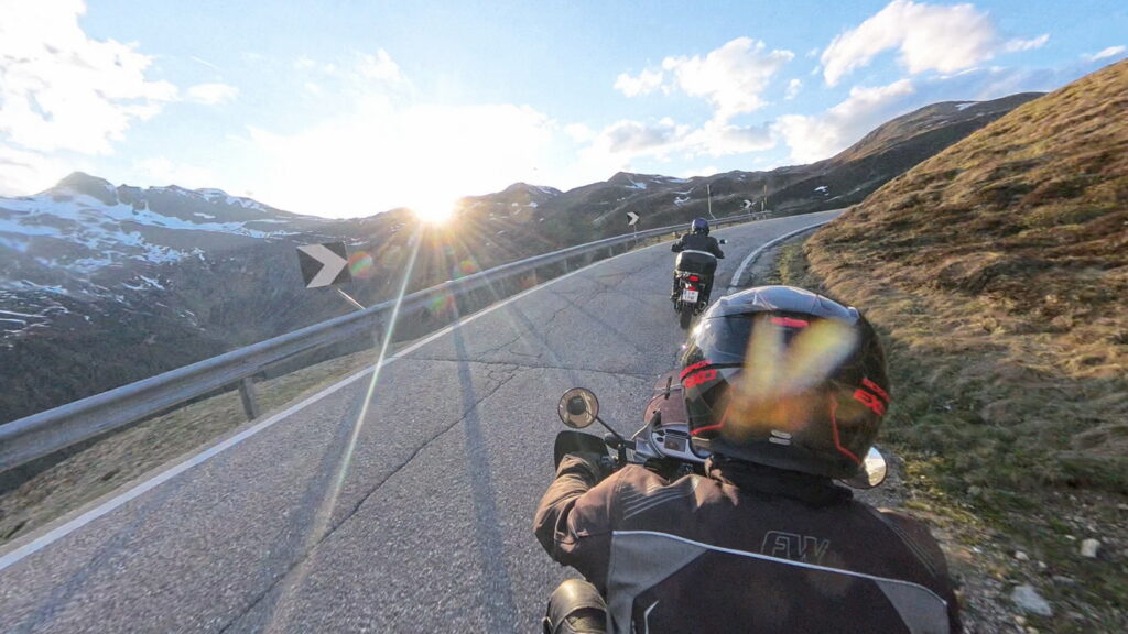 Moto Jaufenpass Penser Joch