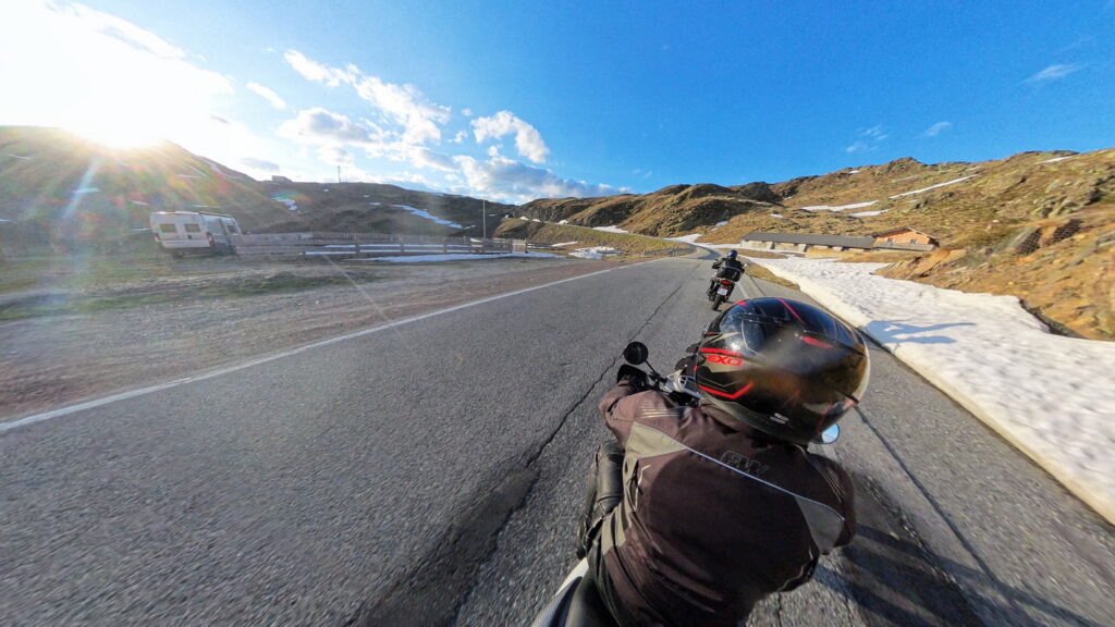 Moto Jaufenpass Penser Joch