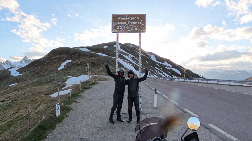 Moto Jaufenpass Penser Joch