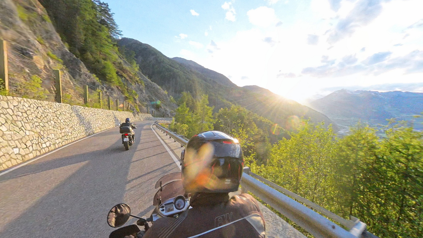 Moto Jaufenpass Penser Joch