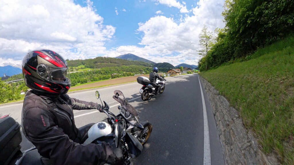 Moto Jaufenpass Penser Joch