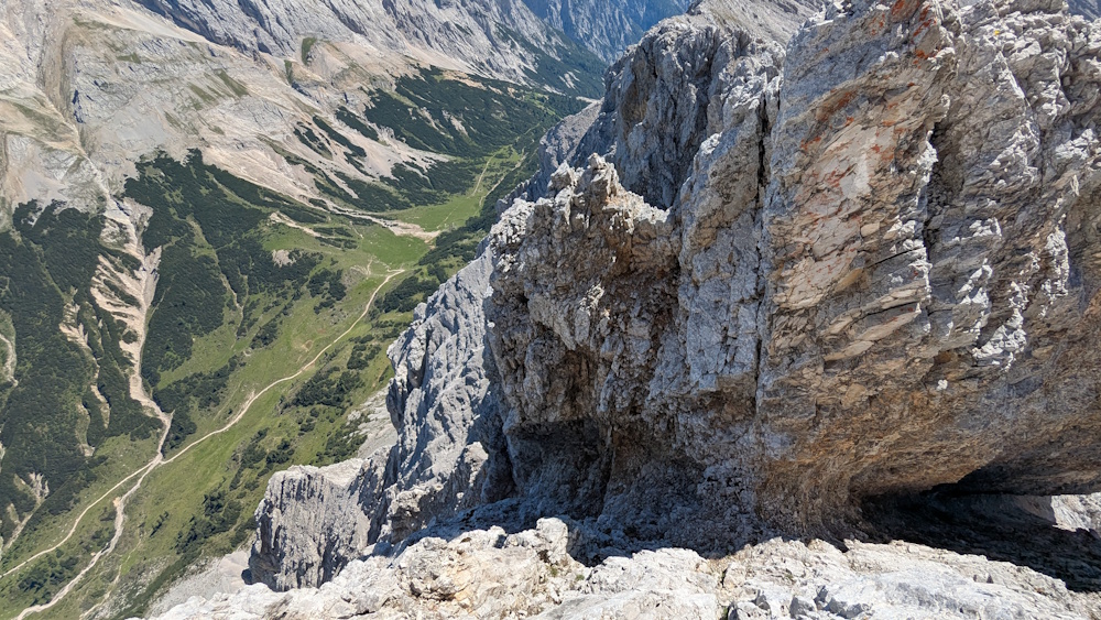 Überschreitung Speckkarspitze - Kleiner Bettelwurf
