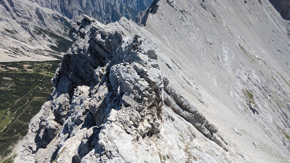 Überschreitung Speckkarspitze - Kleiner Bettelwurf